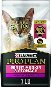 Purina sensitive skin cat food. 