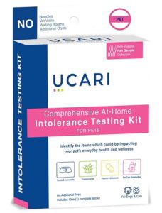 Ucari intolerance test kit pets