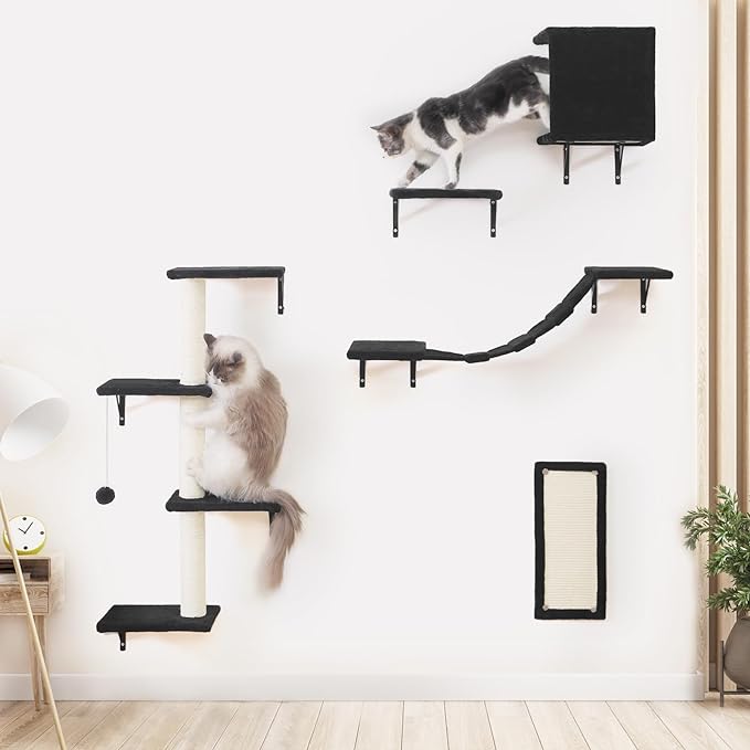 cat wall climbing furniture