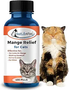 Mange relief for cats