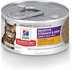 Hill's sensitive stomach cat wetfood