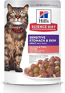 Hill's sensitive stomach wet food cat