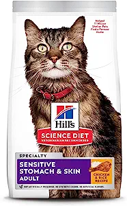 hill's sensitive stomach & skin cat