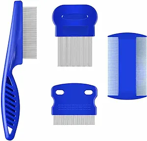 different kind of flea combs