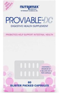 Proviable DC probiotics for cats